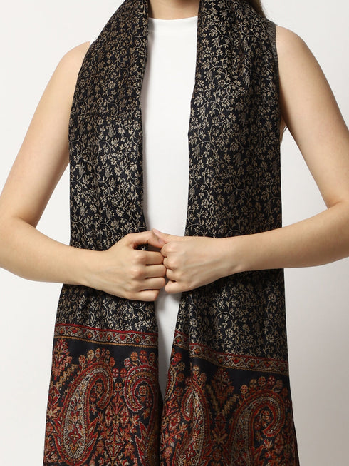 Women's Jamawar Wool Stole